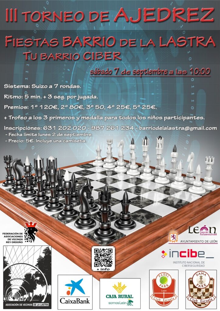 3 Torneo de ajedrez - Barrio La Lastra