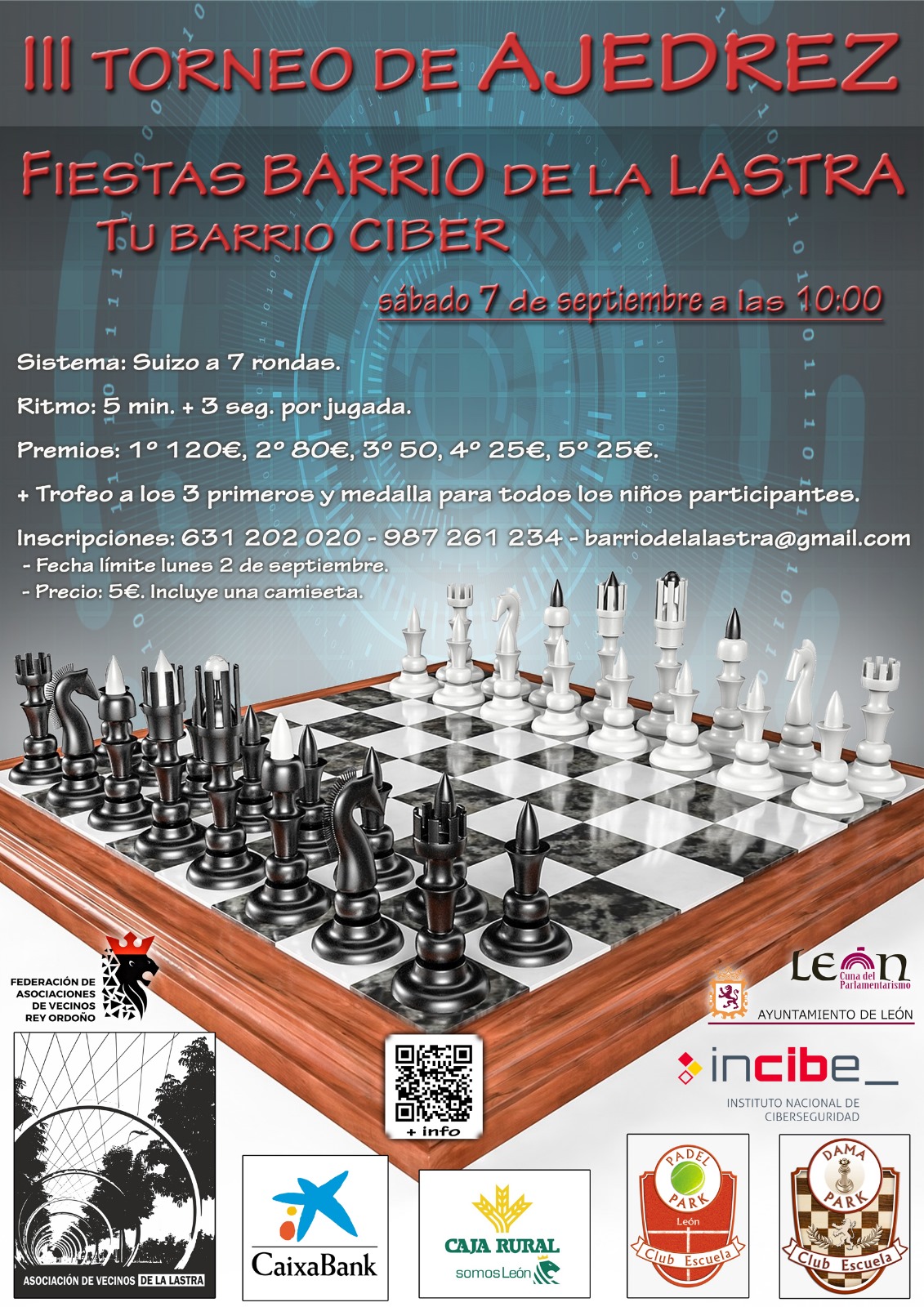 3 Torneo de ajedrez - Barrio La Lastra