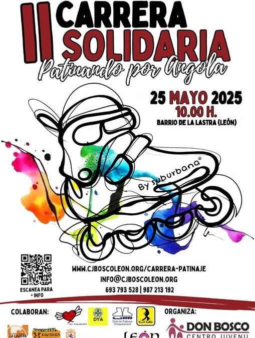 II Carrera solidaria «Patinando por Angola»