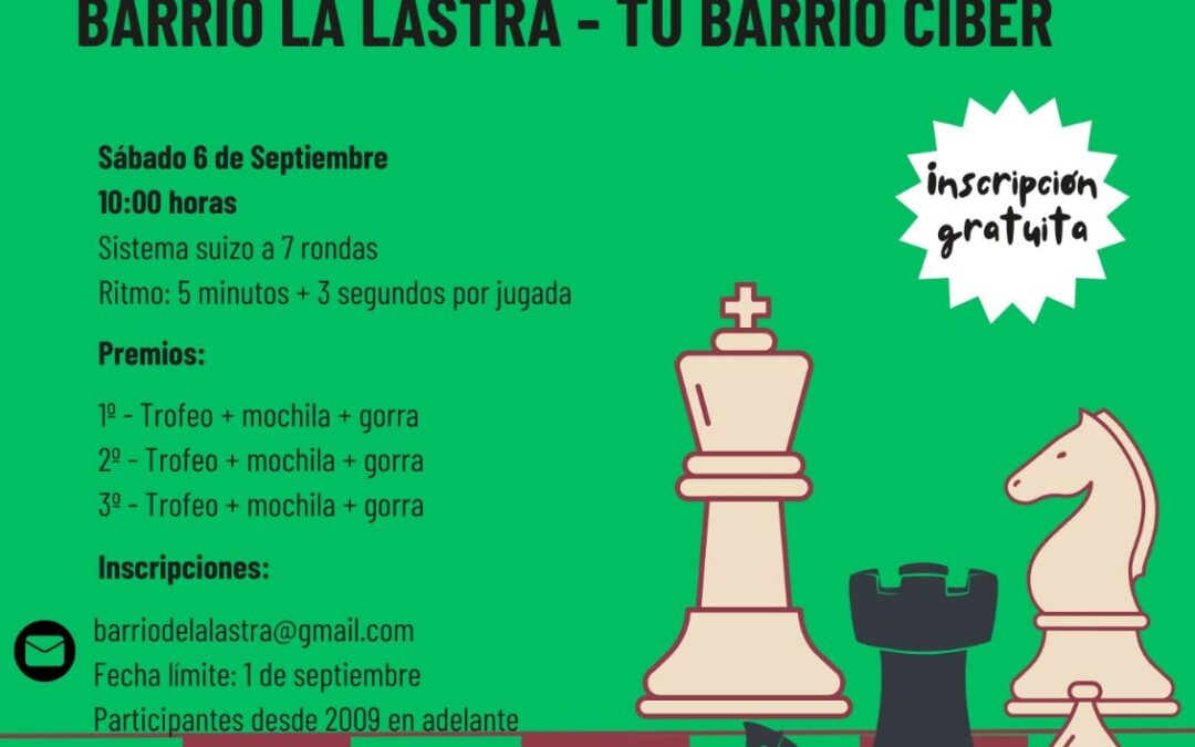 IV Torneo de Ajedrez – Barrio La Lastra